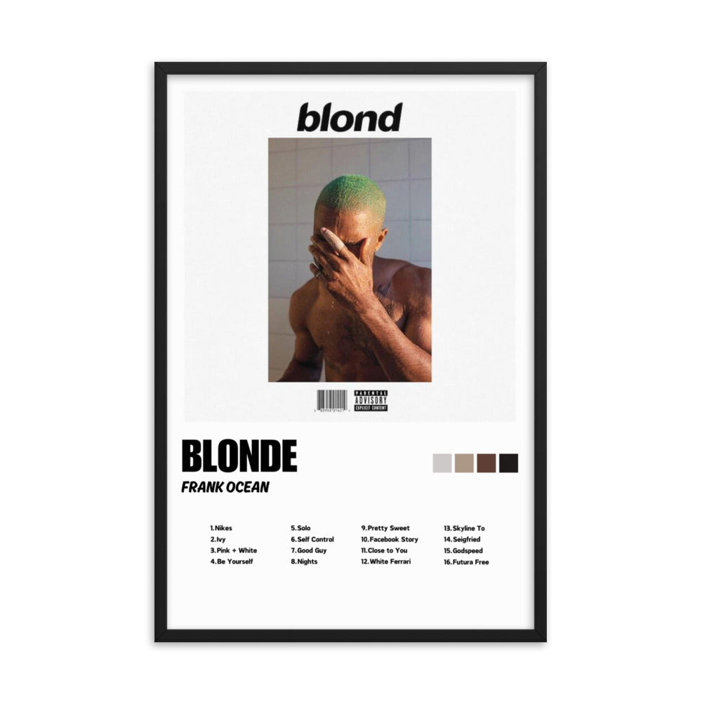 BLONDE FRANK OCEAN.